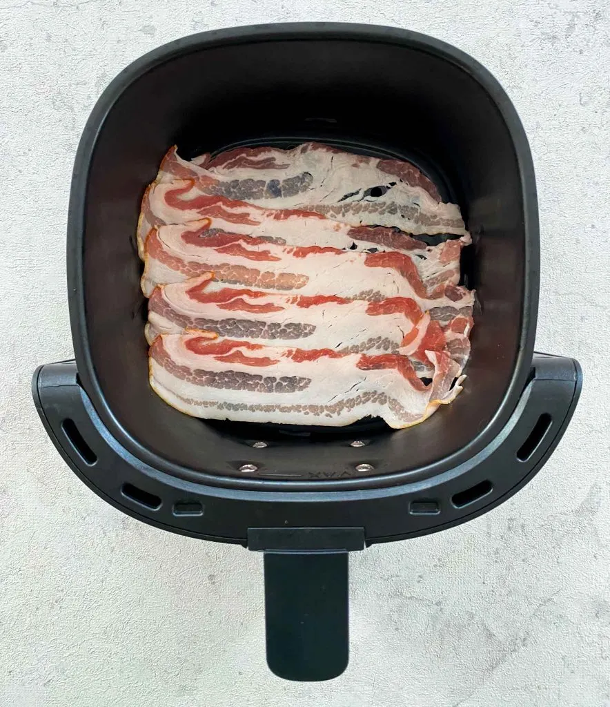 Air Fryer Bacon 10 minutes