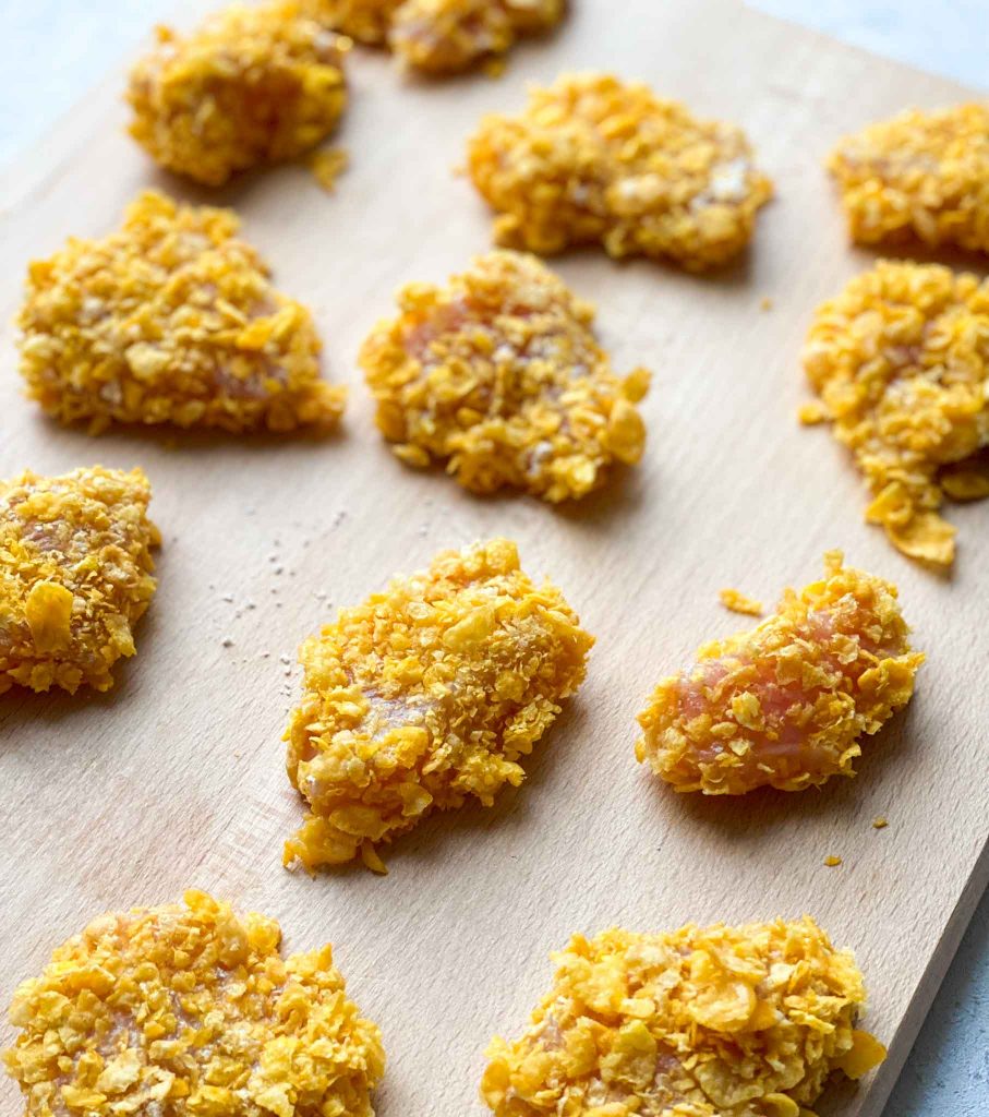 Crispy Chicken Nuggets Homemade