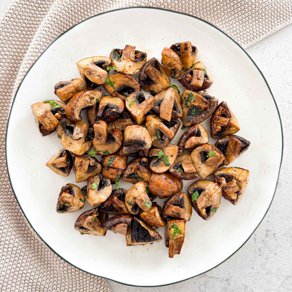 Air Fryer Mushrooms Recipe