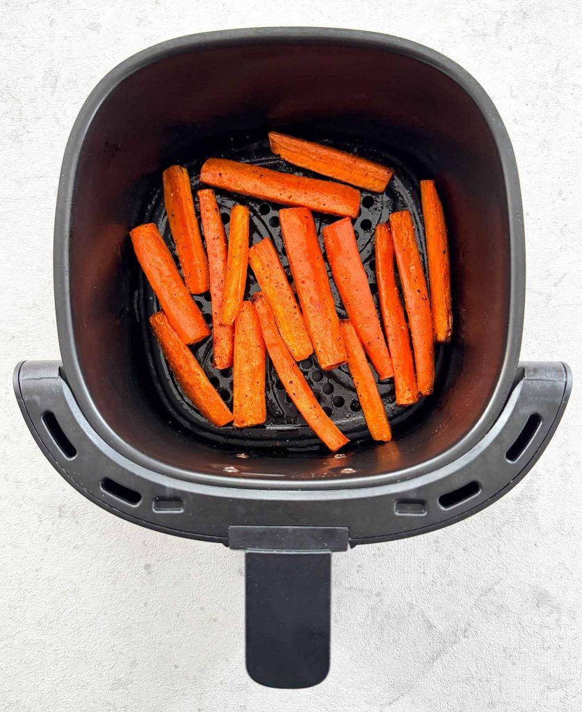Healthy Air Fryer Roasted Carrots Recipe
