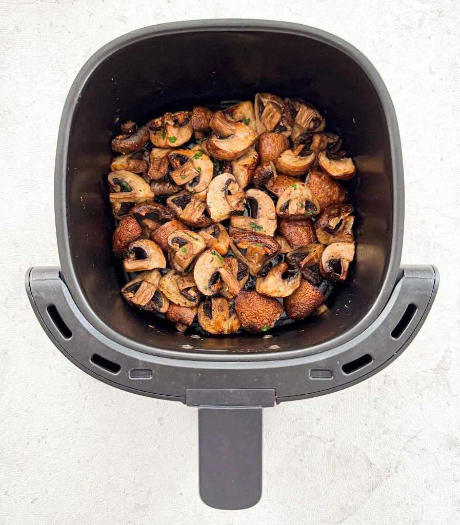 How To Cook Mushrooms In An Air Fryer Step 4