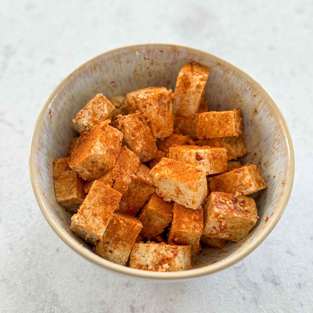 How To Cook Tofu In Air Fryer Step 2